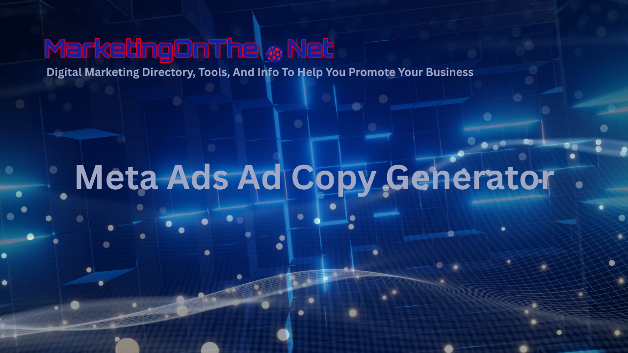 Meta Ads Ad Copy Generator