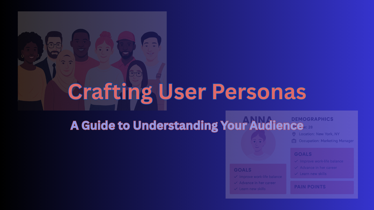 Crafting User Personas. A Guide to Understanding Your Audience