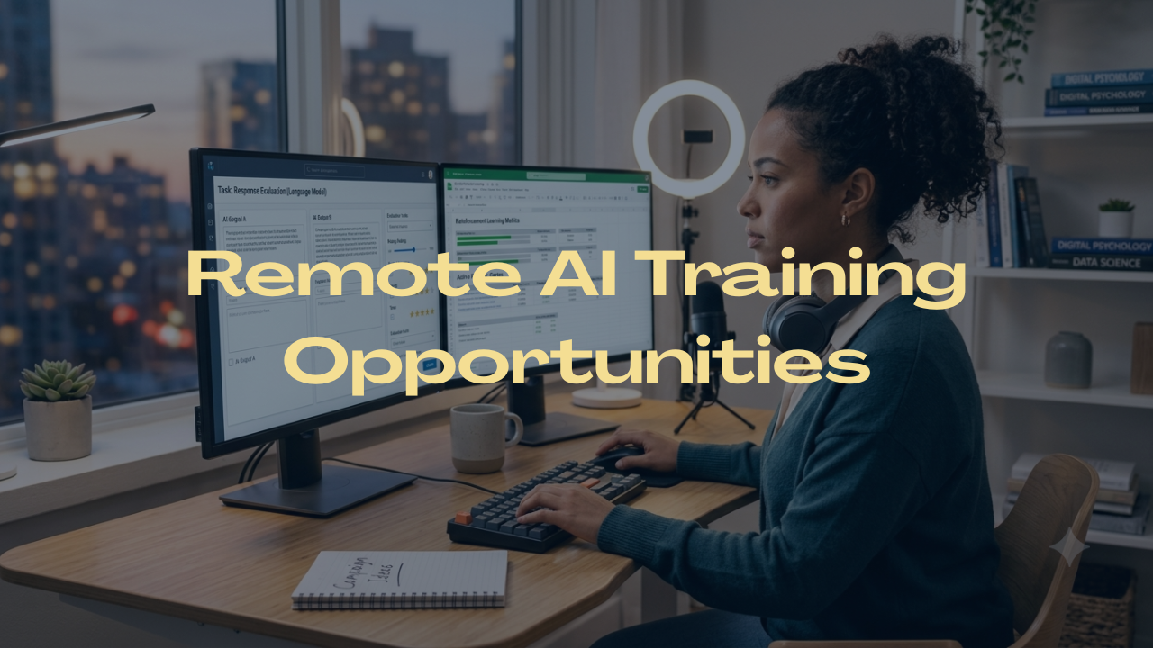 Remote AI Training & Evaluation Opportunities